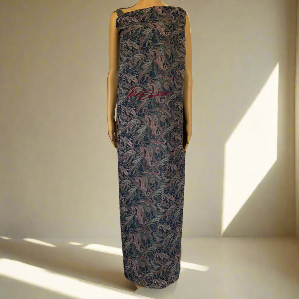 Blue All-Over Pink Paisley Jaiñsem