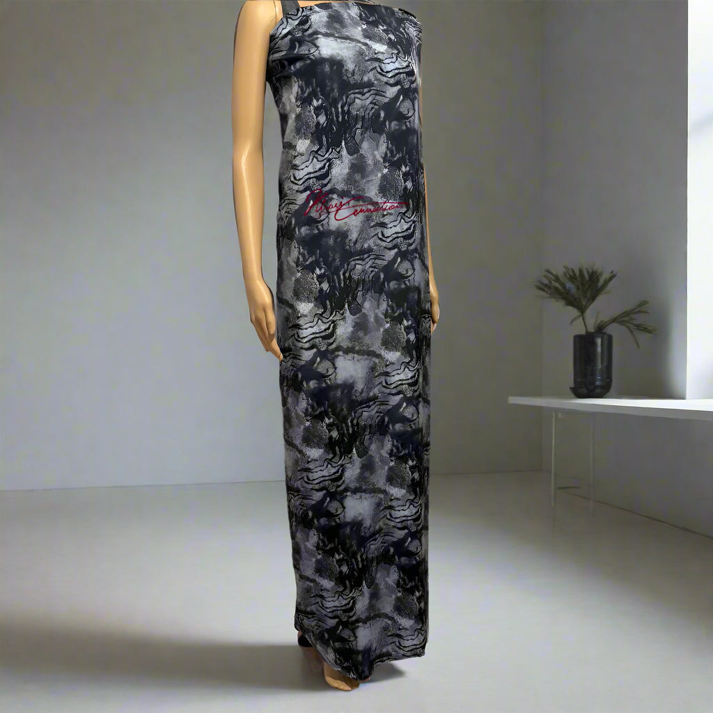 Black With Grey Smokey Jaiñsem