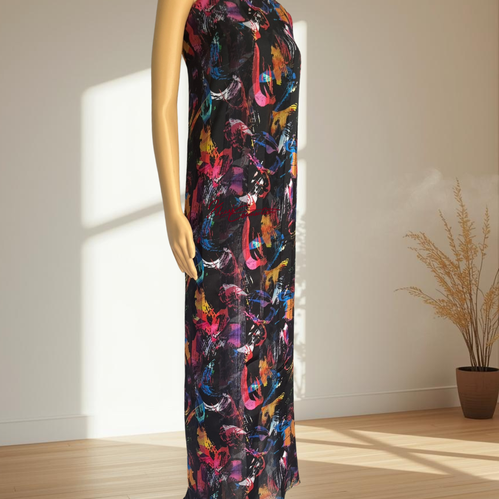 Black Art Satin Stripes Jaiñsem