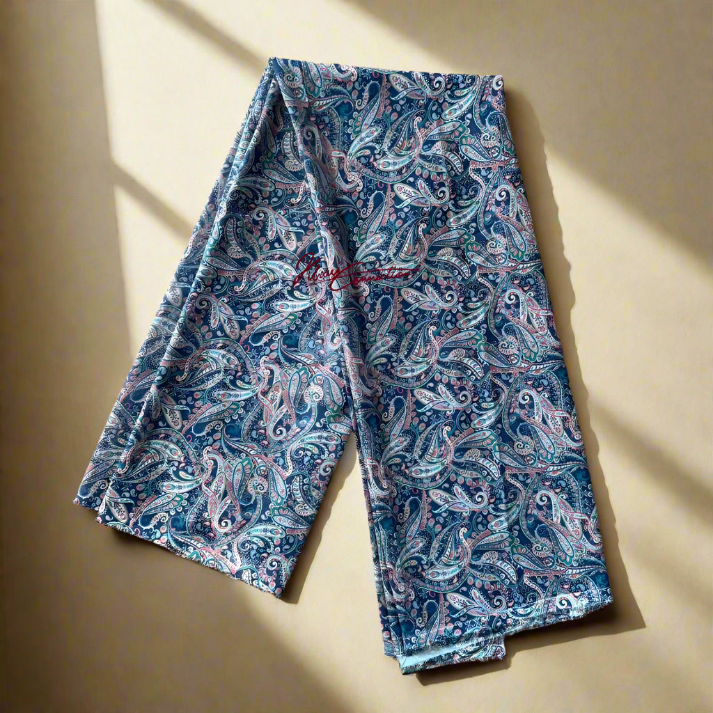 Blue All-Over Pink Paisley Jaiñsem