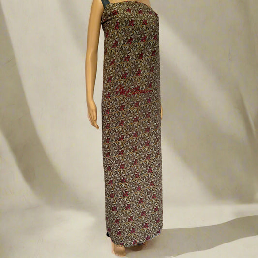 Brown All-Over Floral Jaiñsem