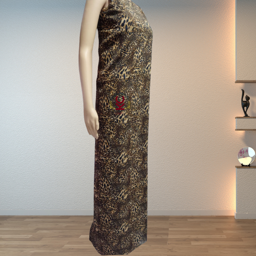 Brown All-Over Leopard Print Jaiñsem