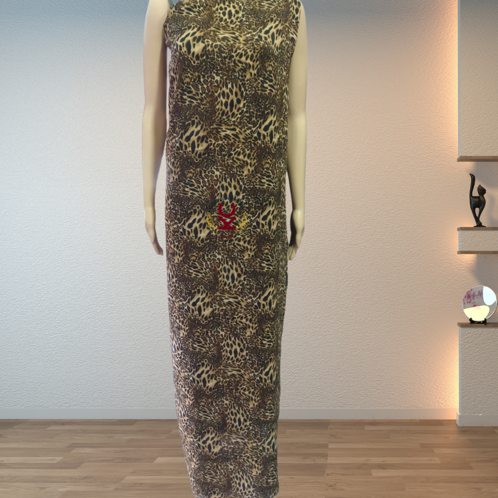 Brown All-Over Leopard Print Jaiñsem