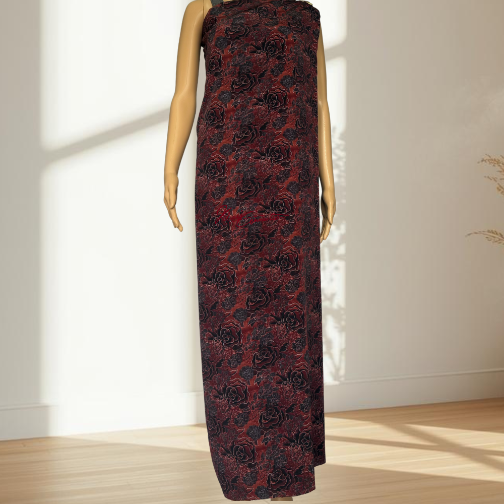 Brown Rust Floral Jaiñsem