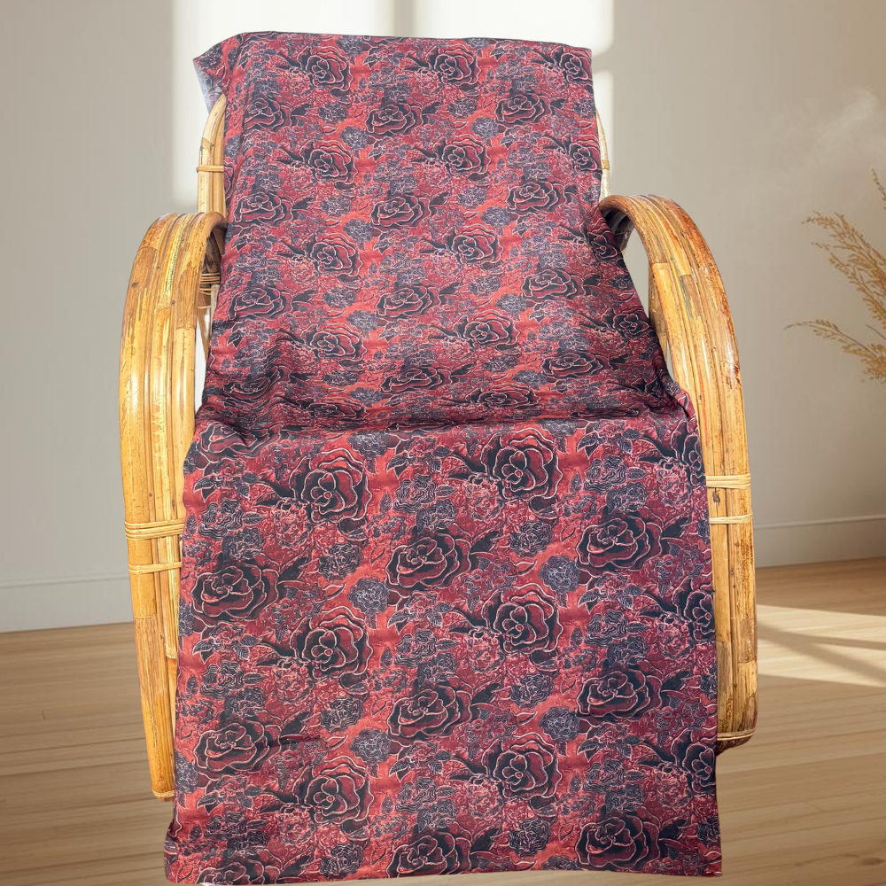 Brown Rust Floral Jaiñsem