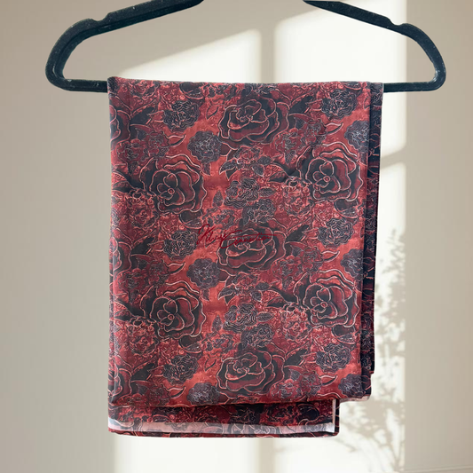 Brown Rust Floral Jaiñsem