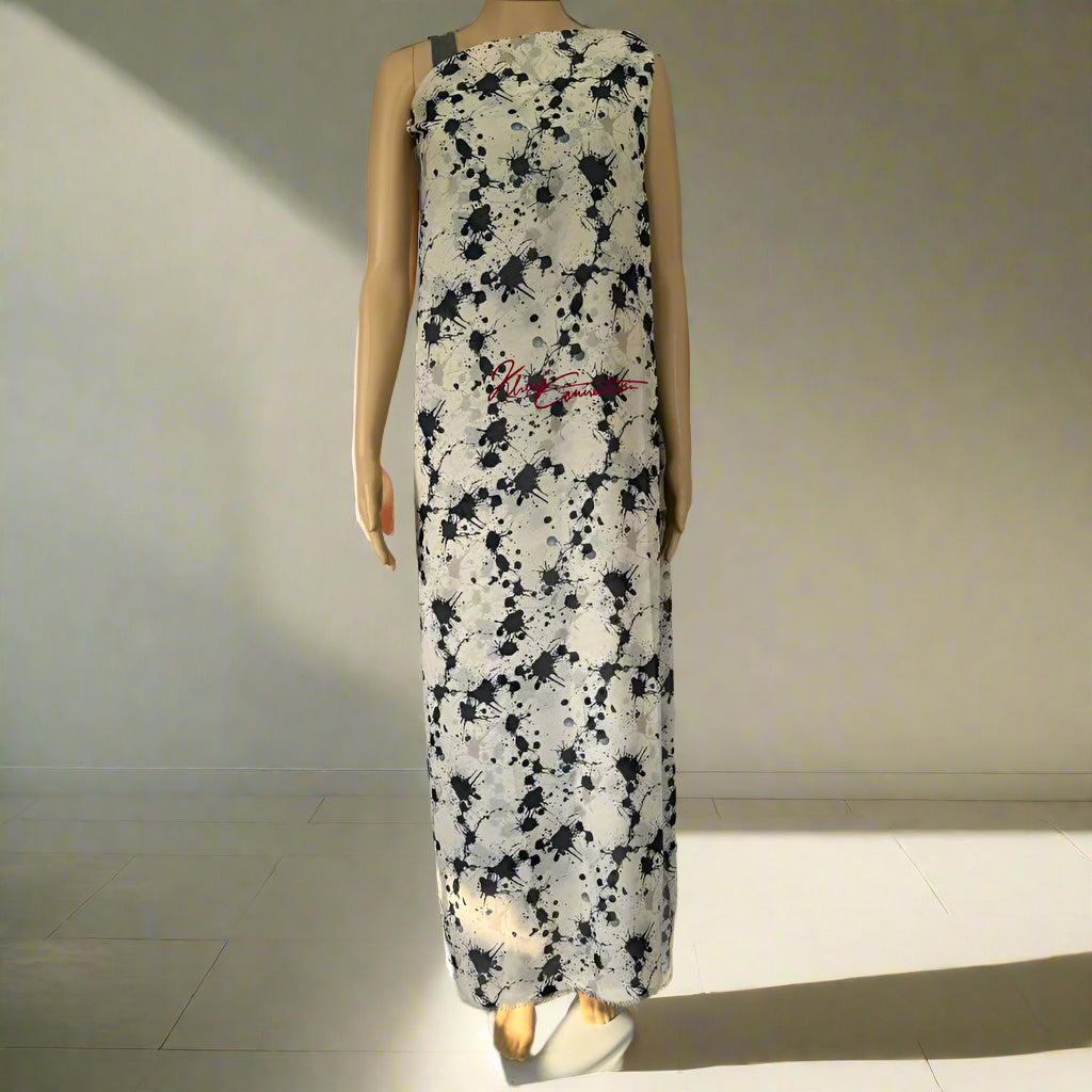 Cream With Black Splash Jaiñsem