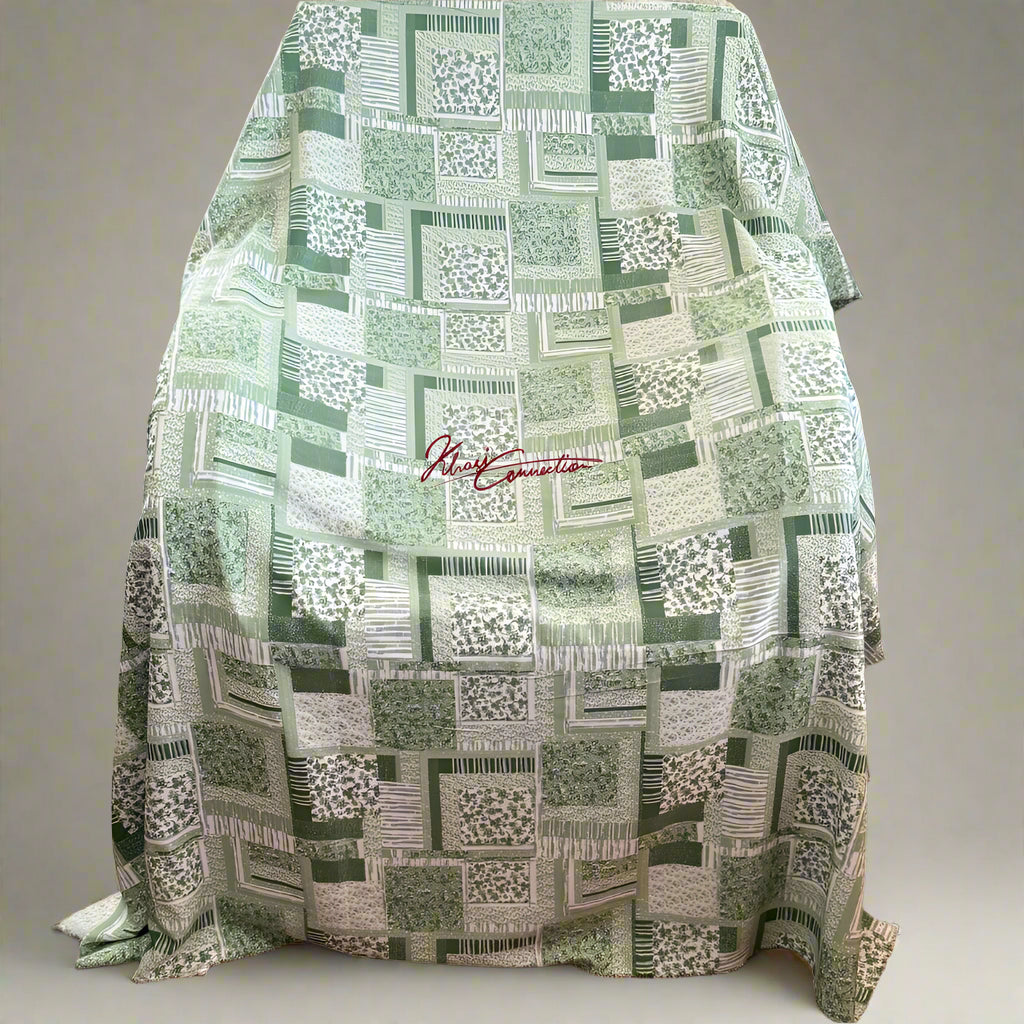 Green Floral Patches Jaiñsem