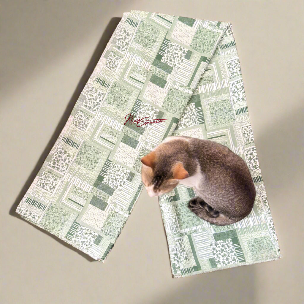 Green Floral Patches Jaiñsem