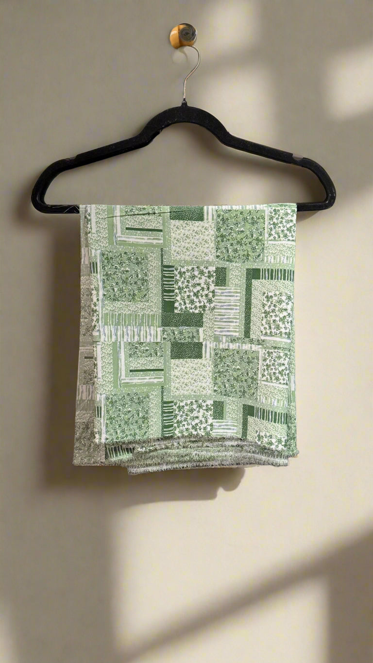 Green Floral Patches Jaiñsem