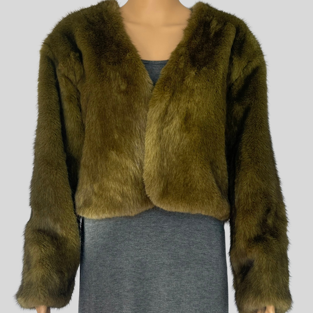 Green Fur Coat