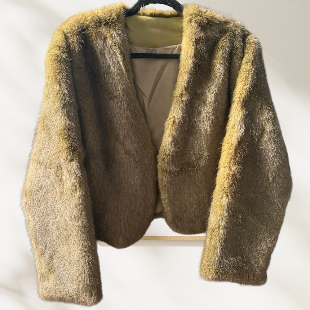 Green Fur Coat
