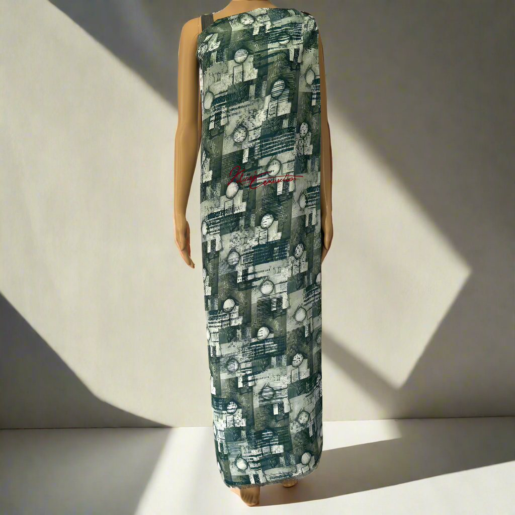 Green Geometric Prints Jaiñsem