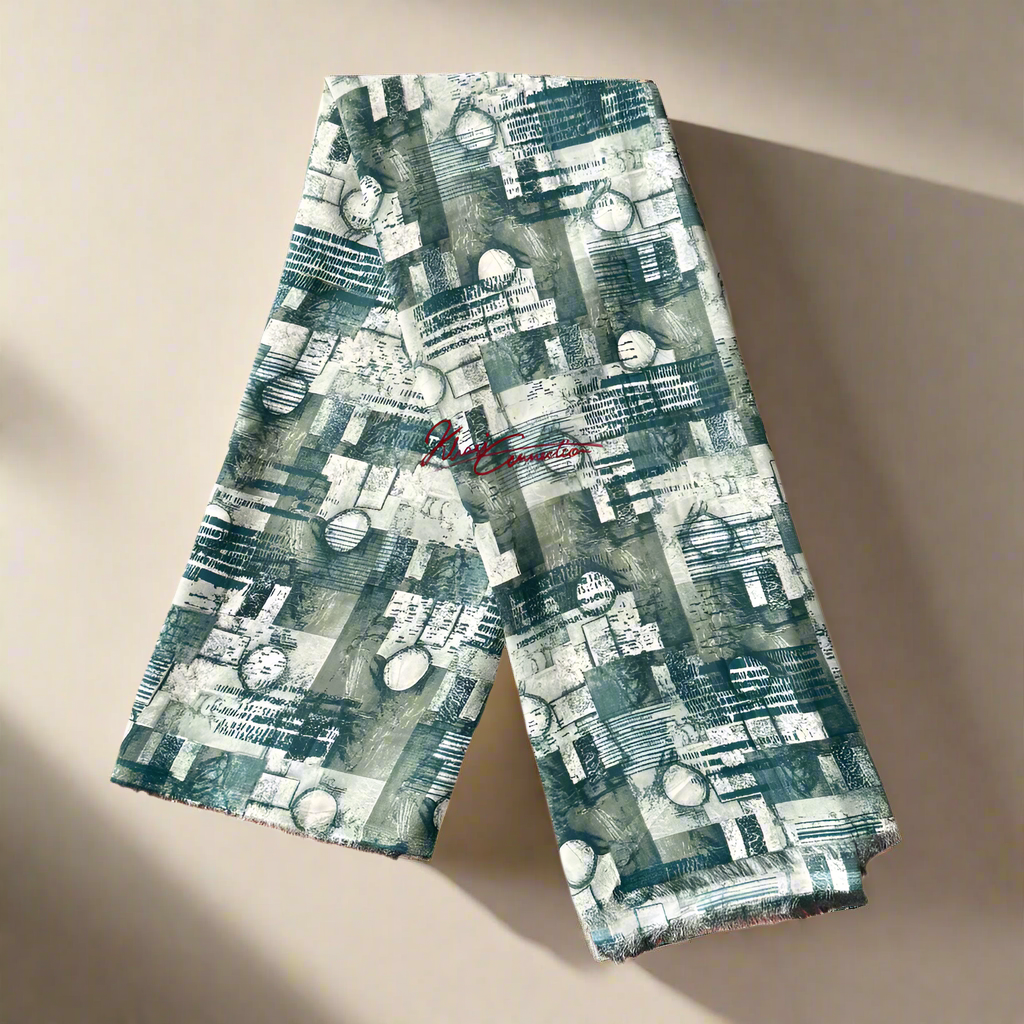 Green Geometric Prints Jaiñsem