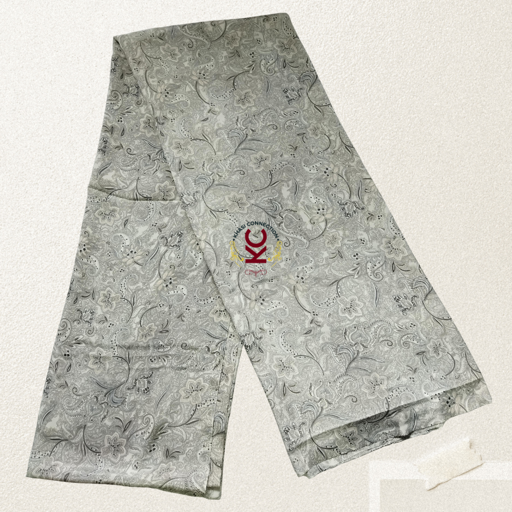 Grey Kalamkari Paisley Jaiñsem