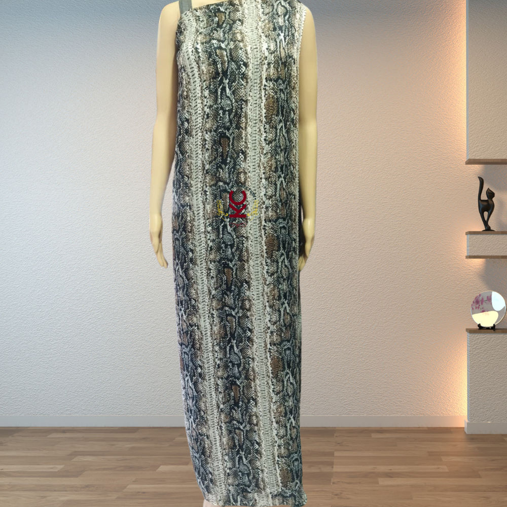 Grey Snake Print Jaiñsem