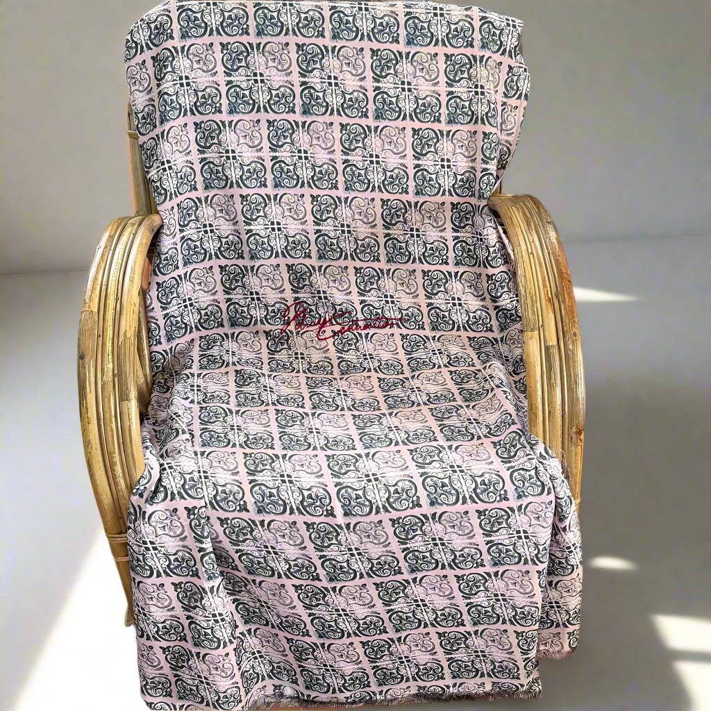 Indian Pattern Pink Jainsem