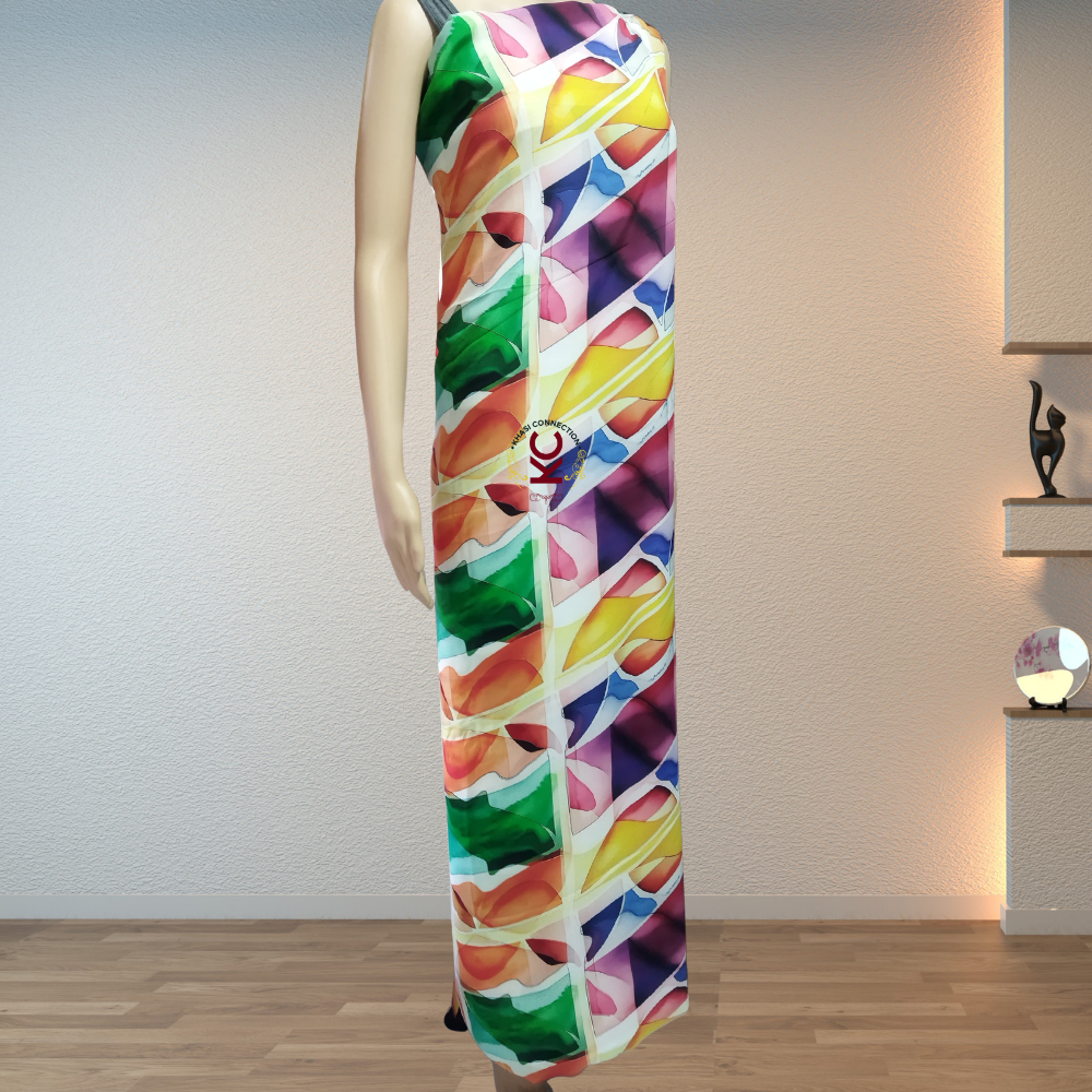 Multicolour Glass Paint Geometrcal Jaiñsem
