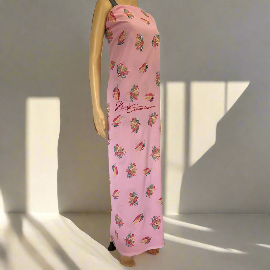 Pink Feathers With Leaves Jaiñsem