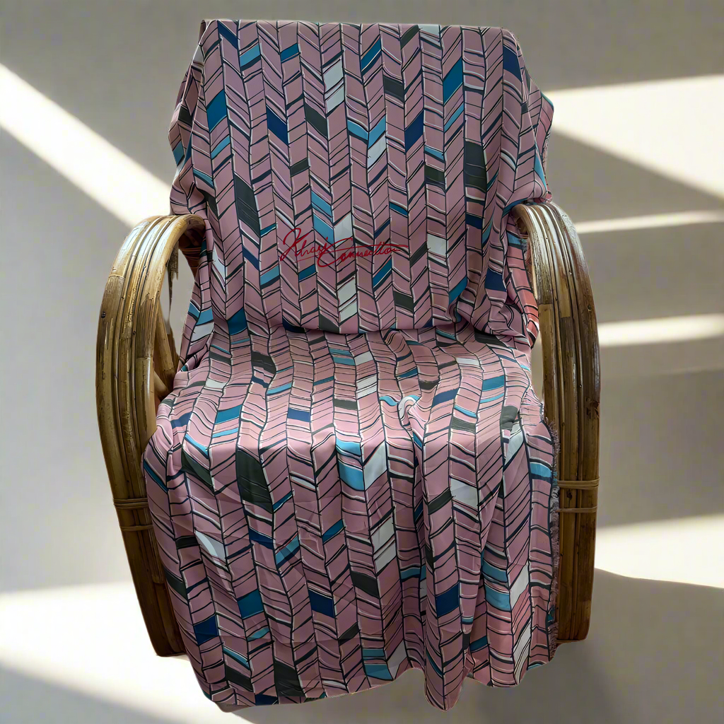 Pink Chevron Jaiñsem 