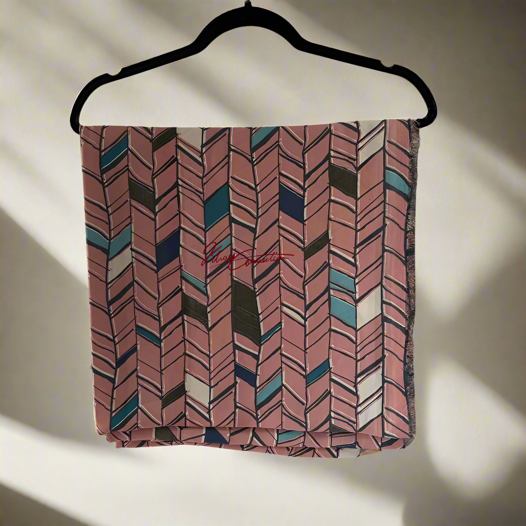 Pink Chevron Jaiñsem