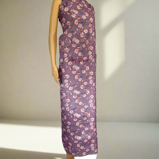 Purple Blue Leaves Flower Jaiñsem