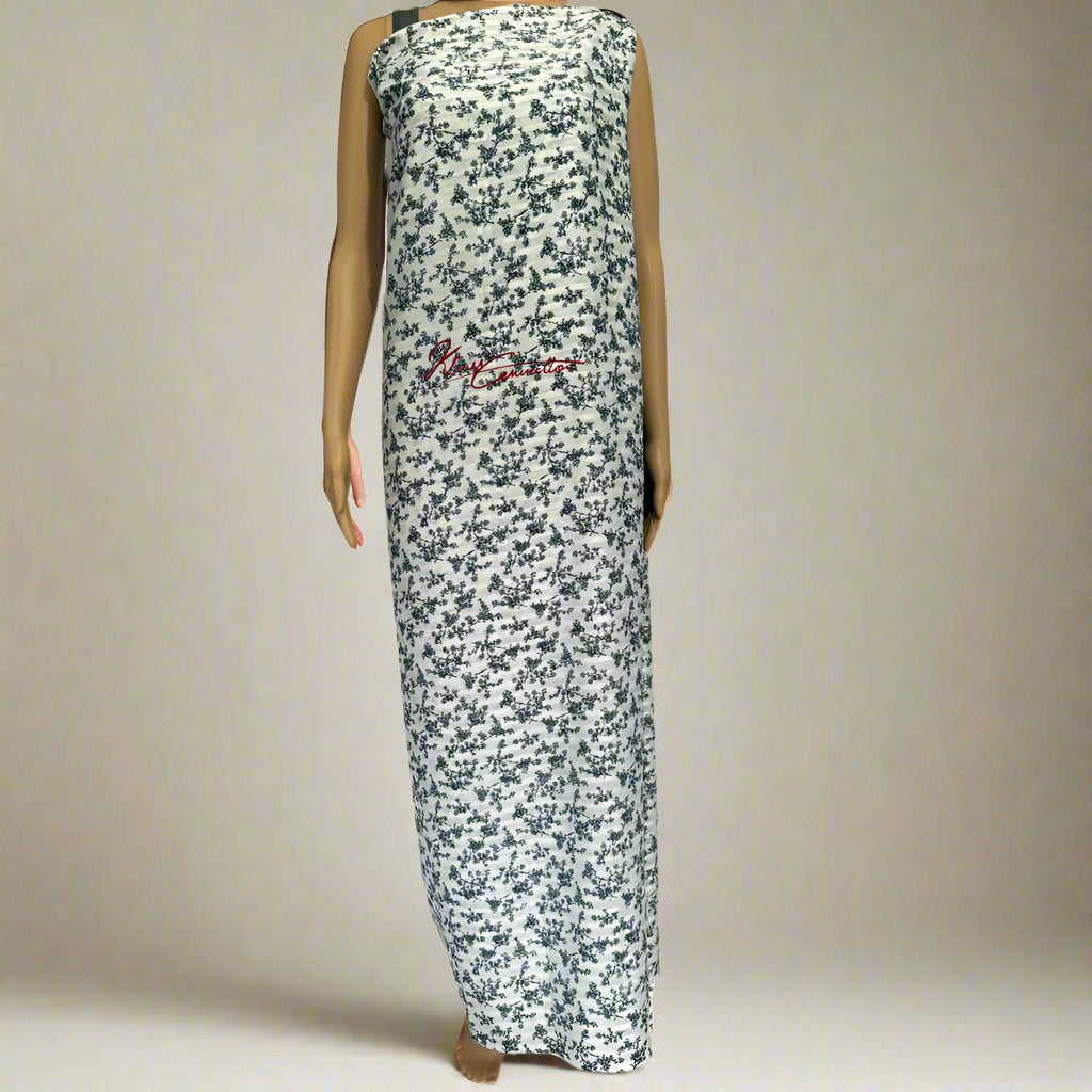 Satin Stripe Floral Jaiñsem