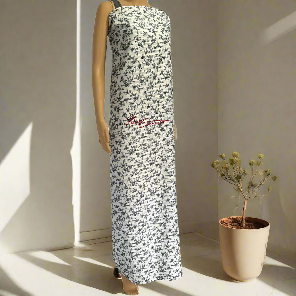 Satin Stripe Floral Jaiñsem