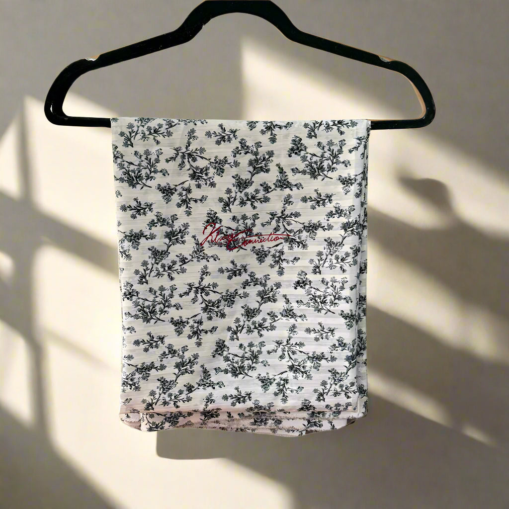 Satin Stripe Floral Jaiñsem