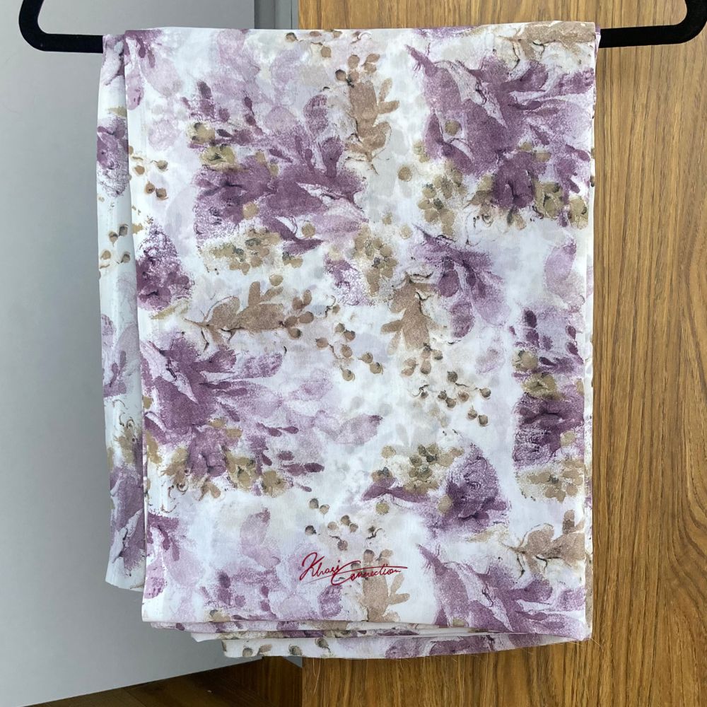 Soft Purple Floral Jaiñsem