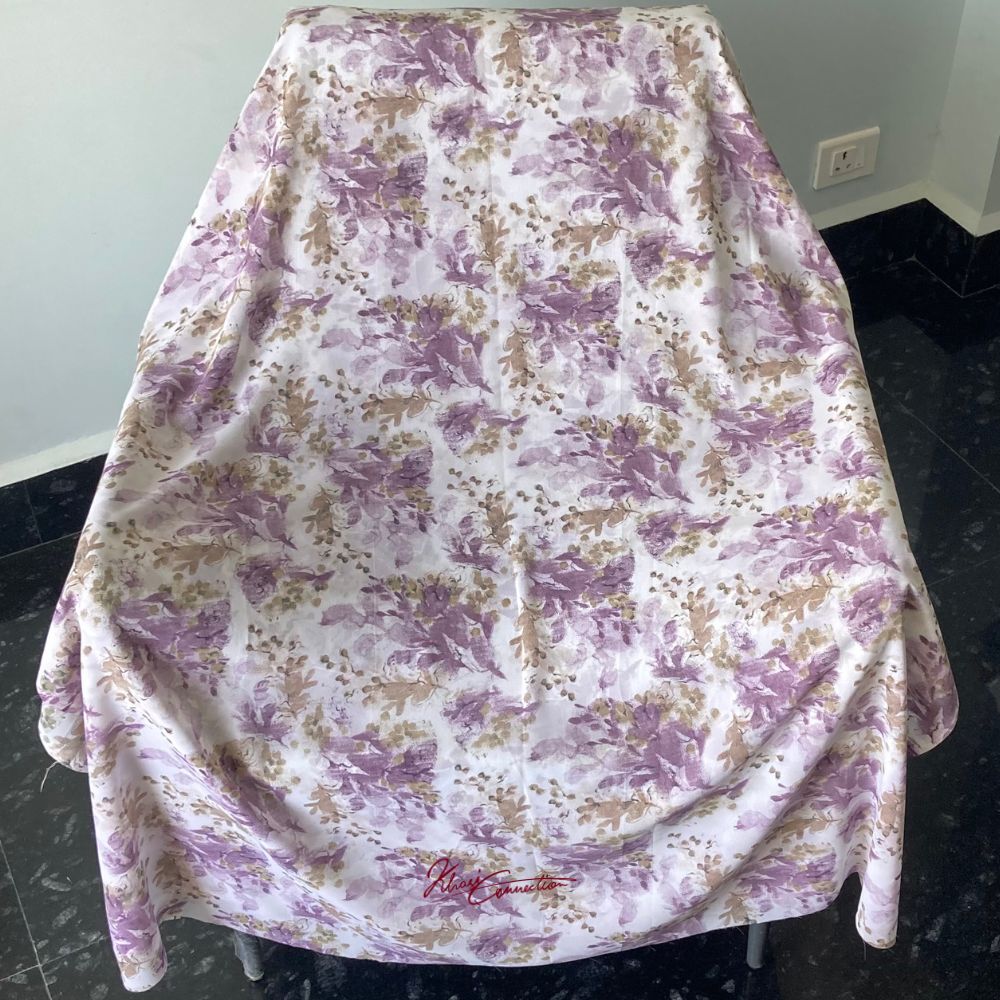 Soft Purple Floral Jaiñsem