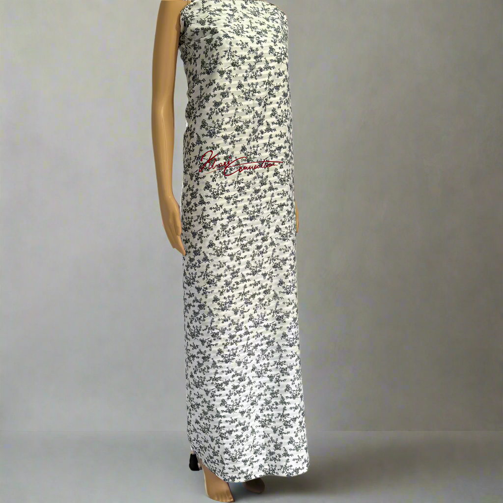 Stone Grey Floral Jaiñsem