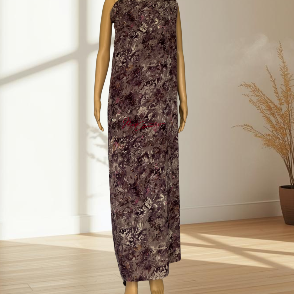 Violet Seamless Floral Jaiñsem