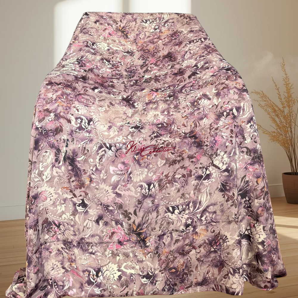 Violet Seamless Floral Jaiñsem