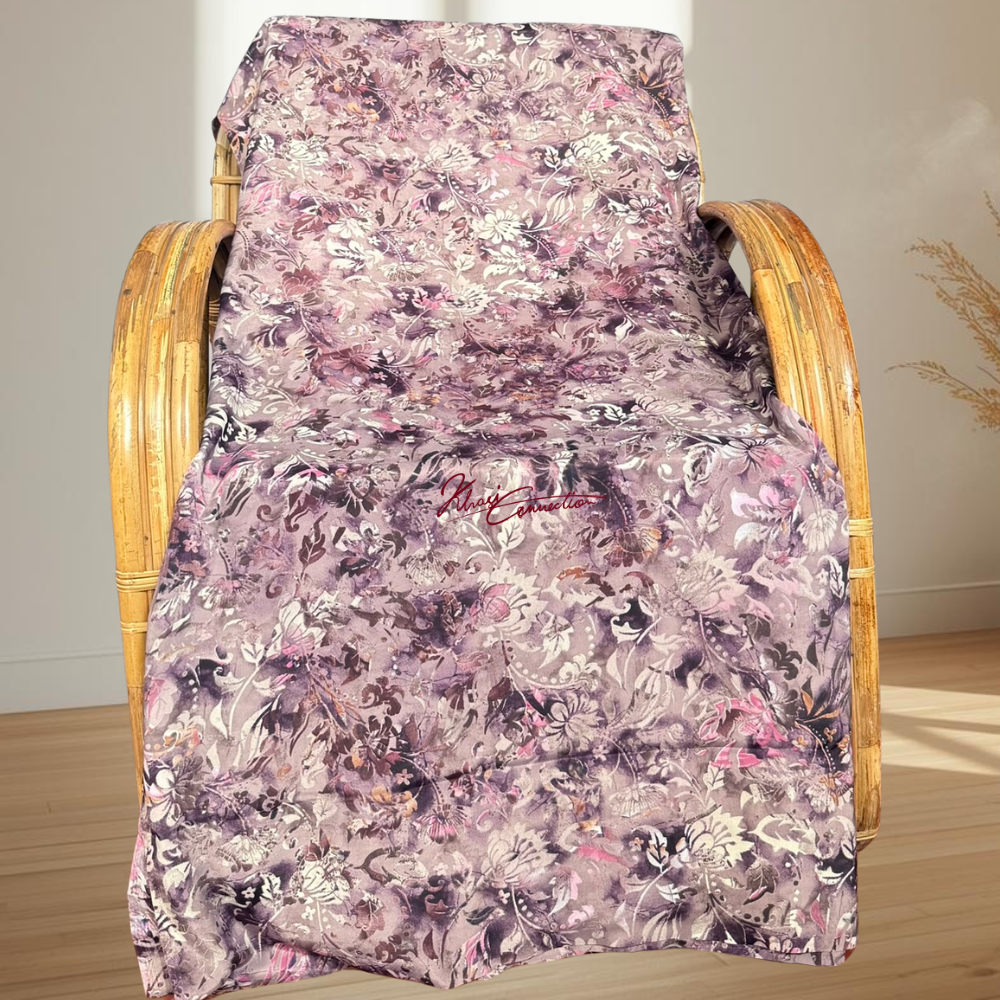 Violet Seamless Floral Jaiñsem