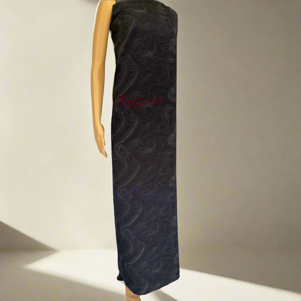 Wavy Rings Black Jaiñsem