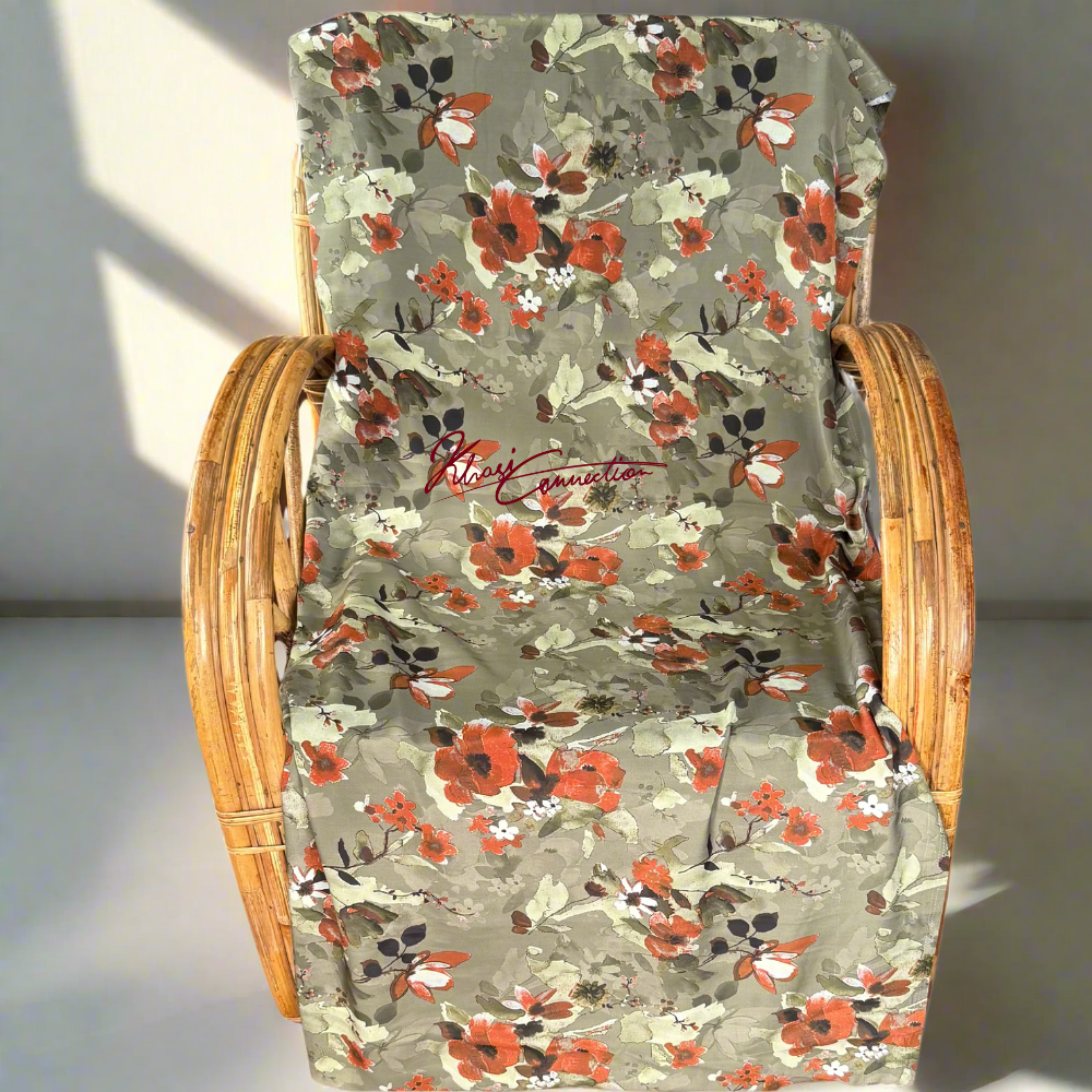 Rust Brown Flower Jaiñsem