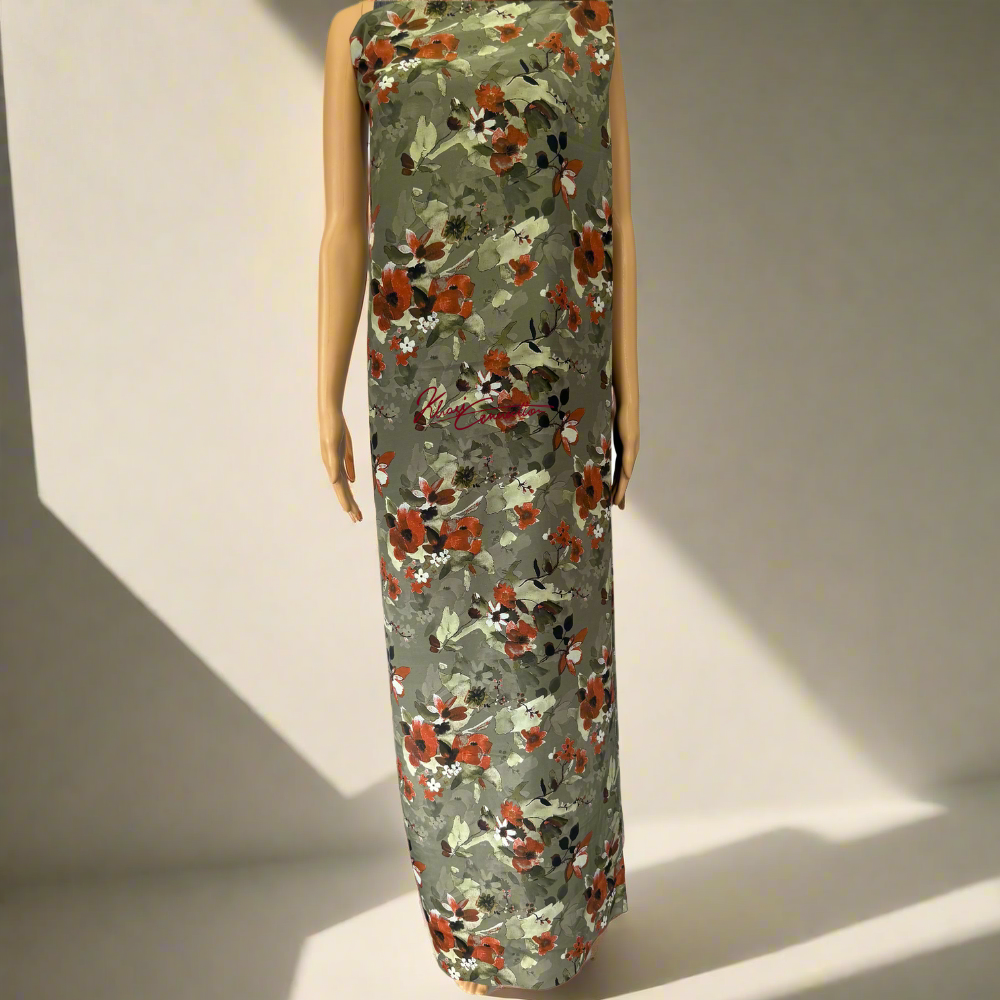 Rust Brown Flower Jaiñsem