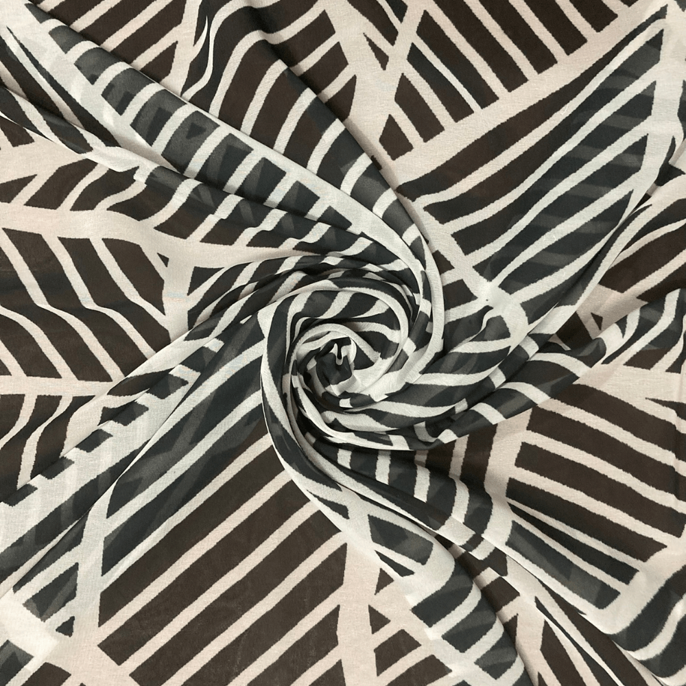 Black and White Striped Jaiñsem – Khasi Connection